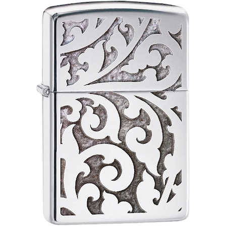 Zippo 2024 Zippo Choice Deep Carved Hp Chrome ZIP-28530
